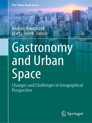 cover image of Gastronomy and Urban Space